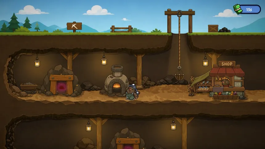 Скриншот 3 к игре Mole & Ore