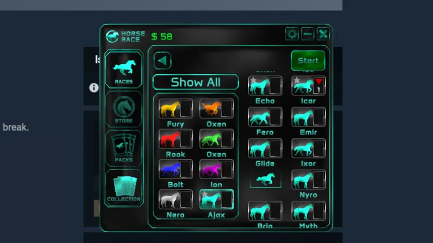 Скриншот 7 к игре Horse Race