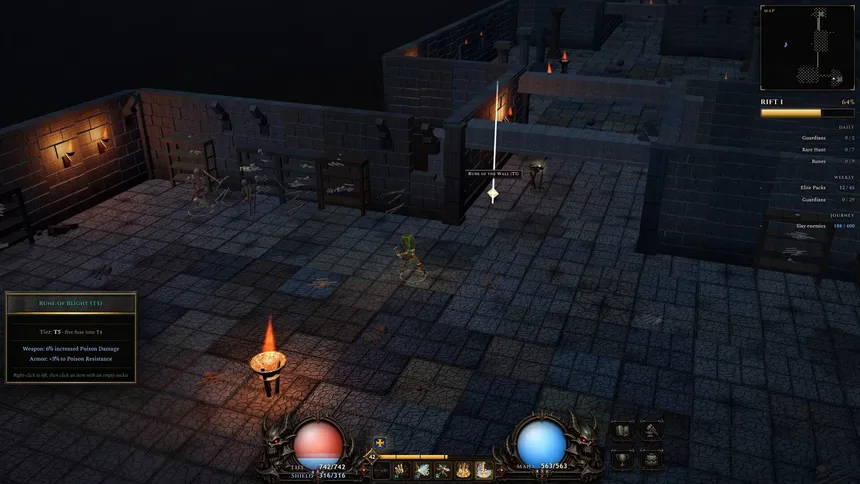 Скриншот 2 к игре Exile: Idle ARPG