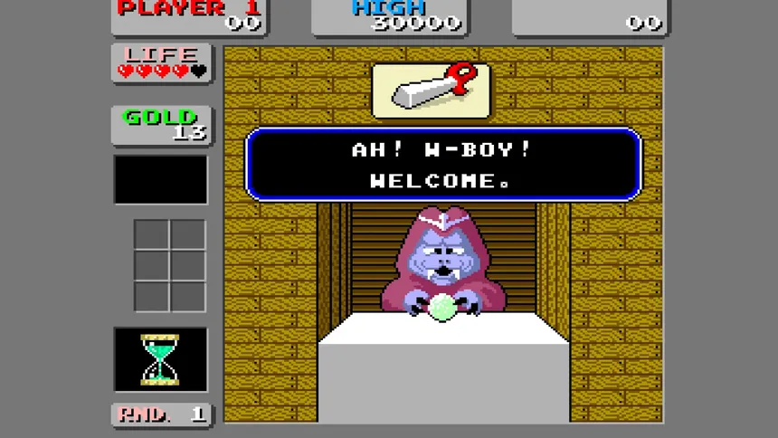 Скриншот 2 к игре Wonderboy in Monster Land