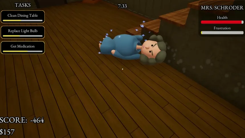 Скриншот 1 к игре Don't Let Granny Die!