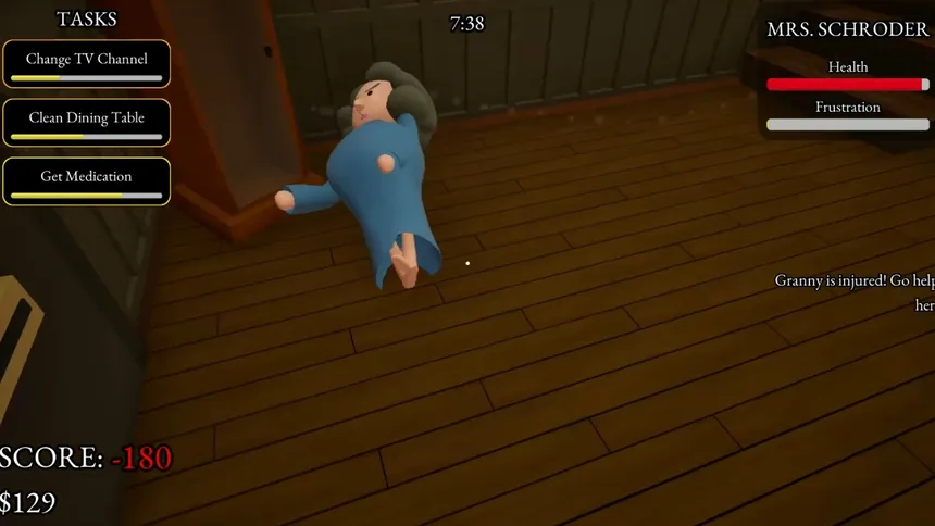 Скриншот 3 к игре Don't Let Granny Die!