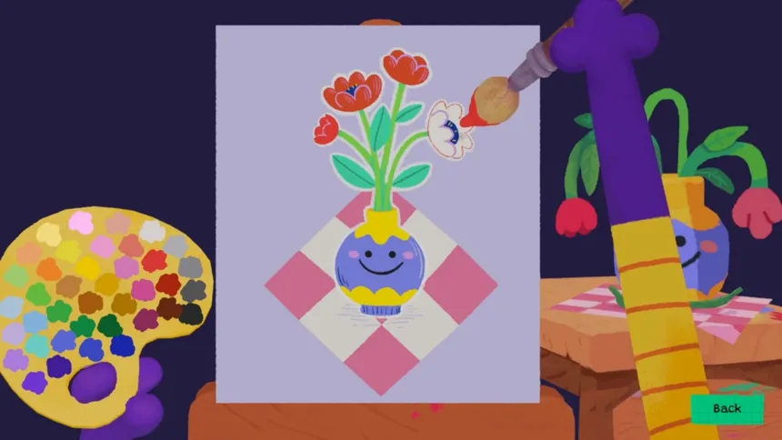 Скриншот 4 к игре Let's make SILLY ART!