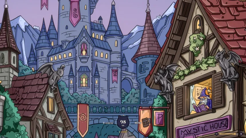 Скриншот 3 к игре Catson Files: Wizard Town