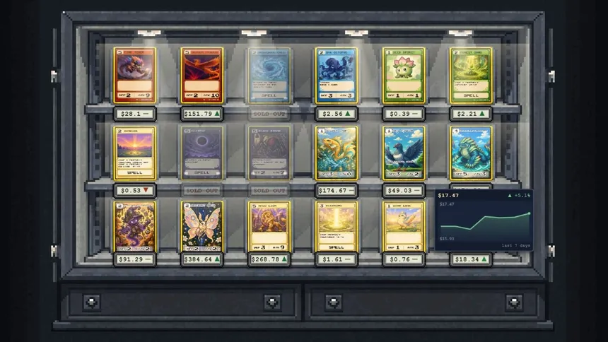 Скриншот 2 к игре MINTHAVEN: A TCG Life Sim