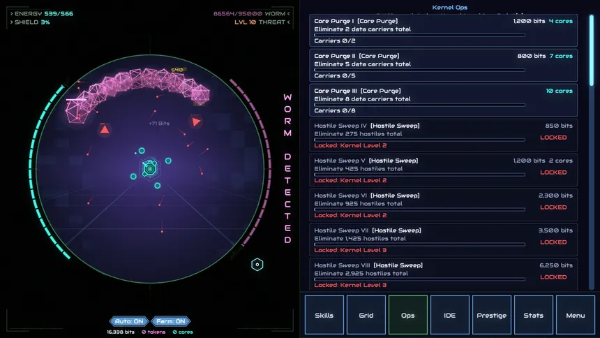 Скриншот 4 к игре Hex Core Idle