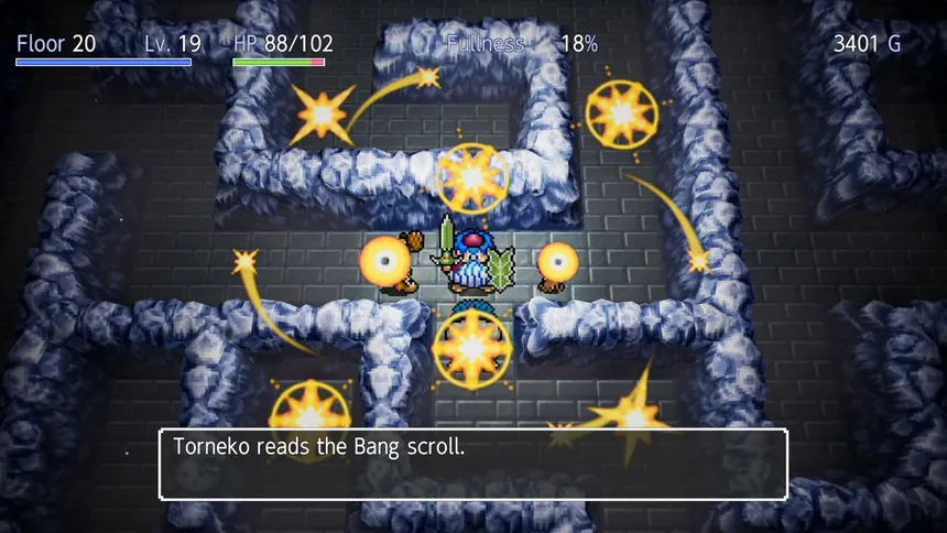 Скриншот 2 к игре Dragon Quest Heroes: Torneko's Mystery Dungeon -Classic HD-