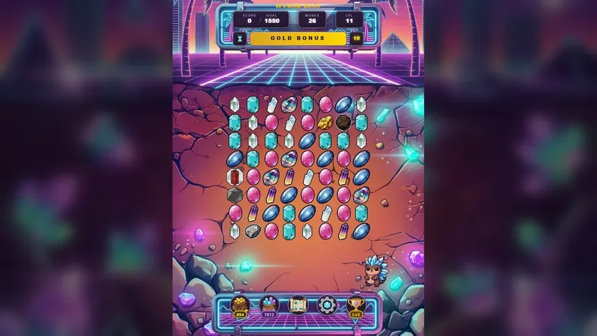 Скриншот 2 к игре Crystal Cascade