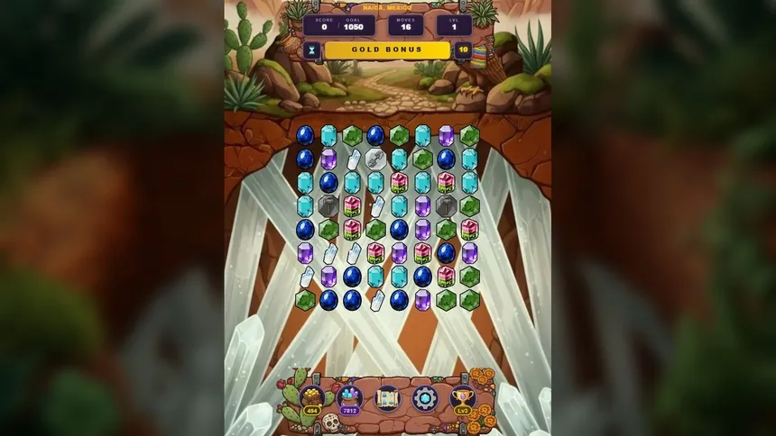 Скриншот 4 к игре Crystal Cascade