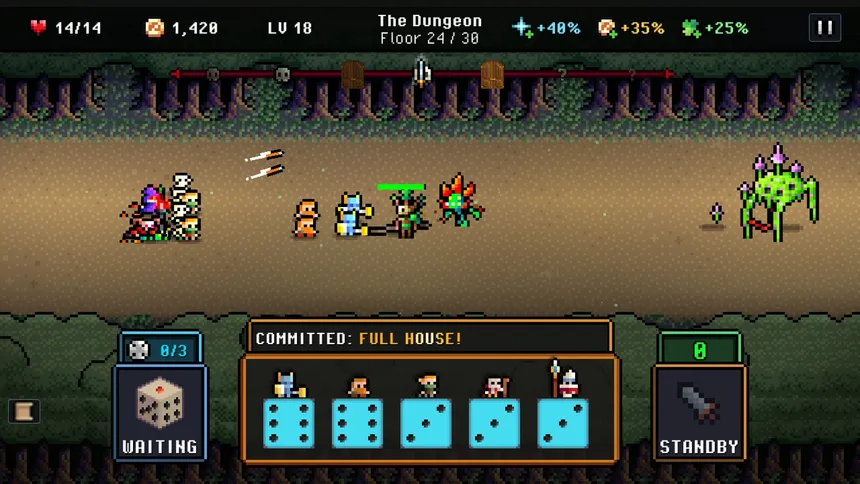 Скриншот 1 к игре Of Dice and Minions