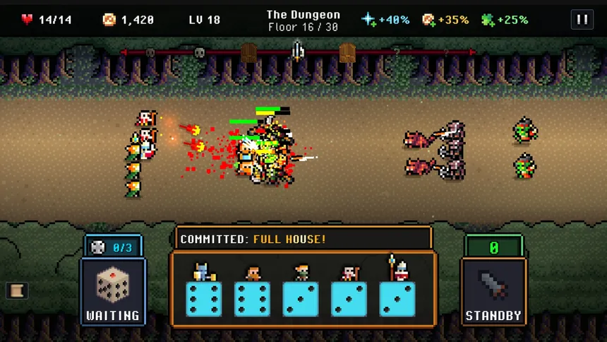 Скриншот 4 к игре Of Dice and Minions