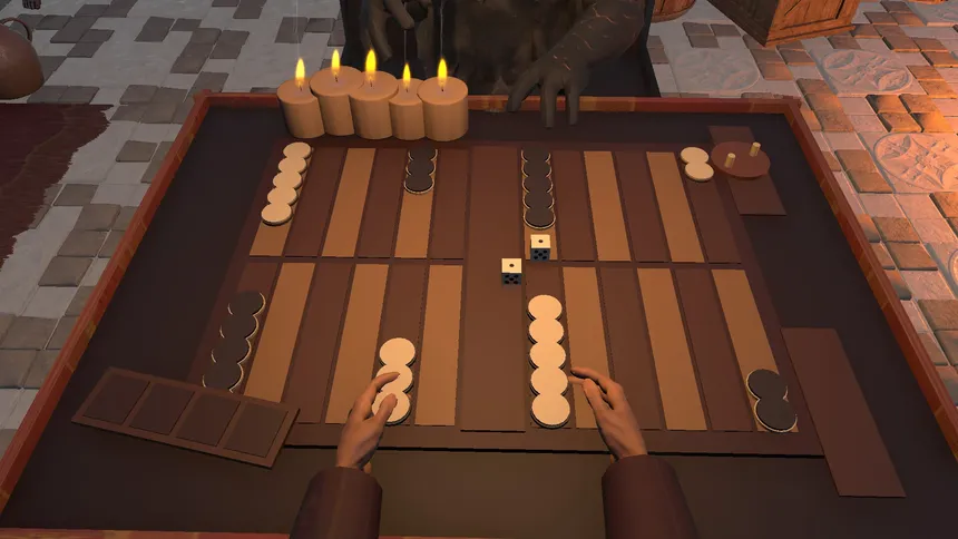 Скриншот 1 к игре Cursed Backgammon