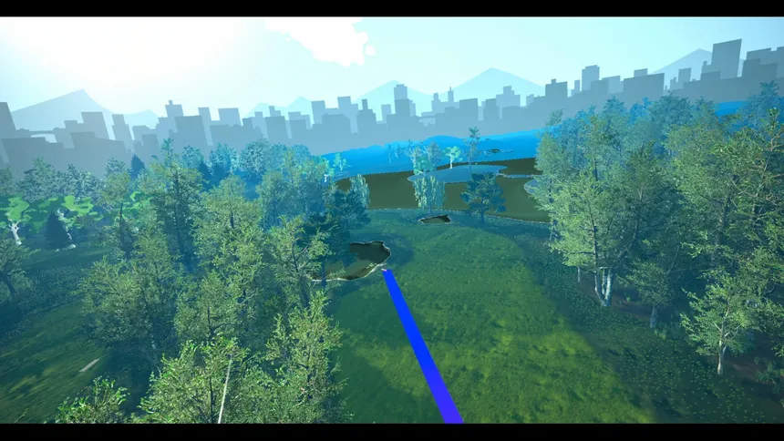 Скриншот 2 к игре Athlos: Disc Golf