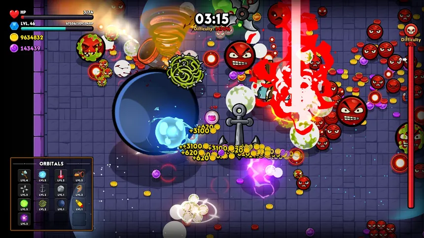 Скриншот 4 к игре Orbital Madness