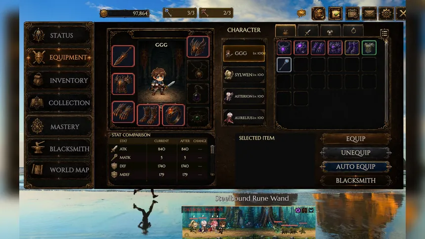 Скриншот 1 к игре Dawnbar Fantasy