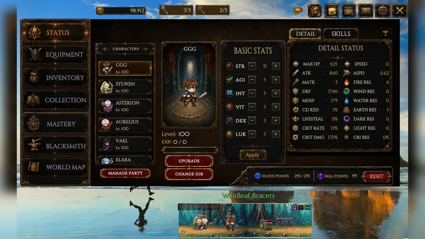 Скриншот 2 к игре Dawnbar Fantasy