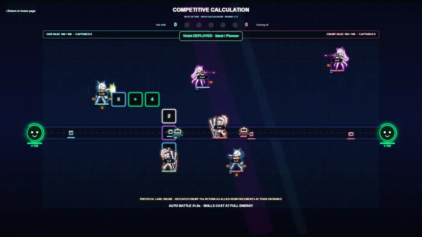 Скриншот 6 к игре Math Defense Protocol