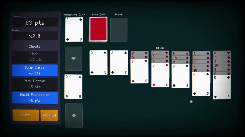 Скриншот 6 к игре Solitaire & Cheats