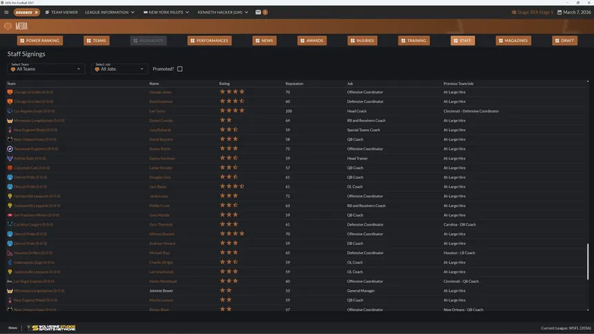 Скриншот 8 к игре Draft Day Sports: Pro Football 27