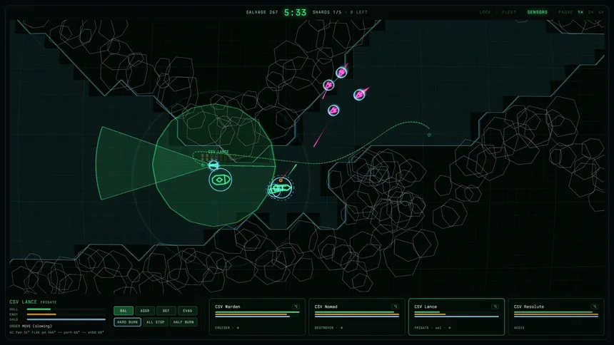 Скриншот 1 к игре Phosphor