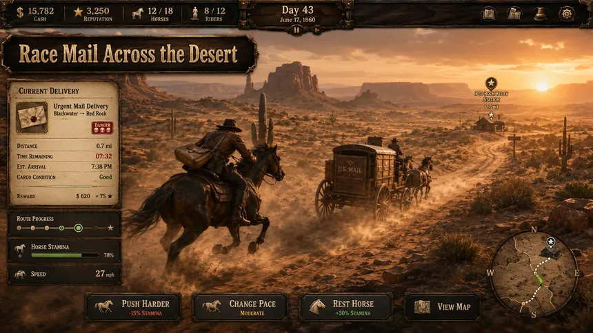 Скриншот 4 к игре Wild West Express