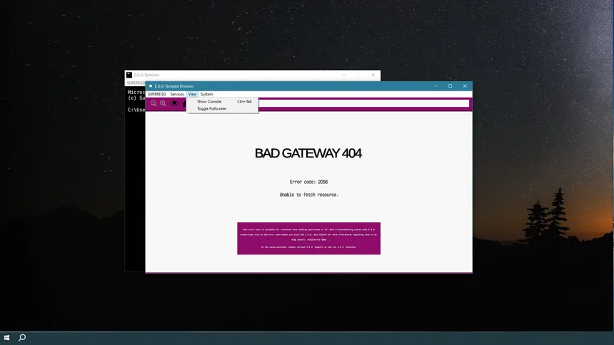 Скриншот 1 к игре E.G.O. Software Suite