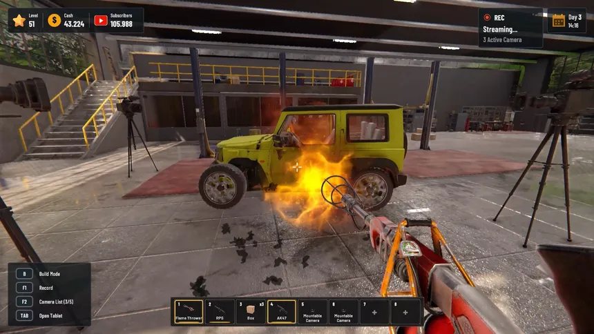 Скриншот 4 к игре CarCrash.Tube: Car Crash Simulator
