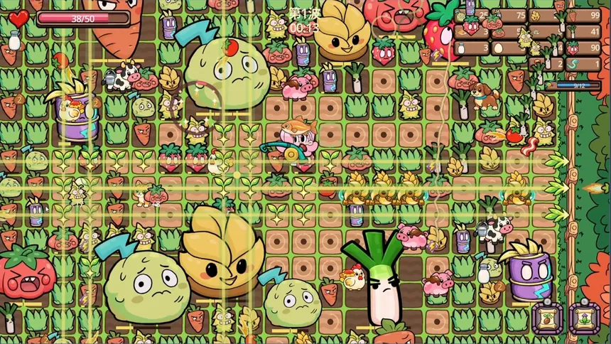 Скриншот 1 к игре 农场大疯收 Harvest Overdrive