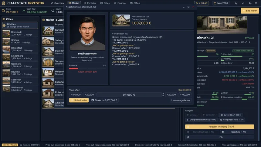 Скриншот 6 к игре Real Estate Investor