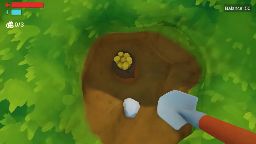 Скриншот 1 к игре Gold Digging Simulator