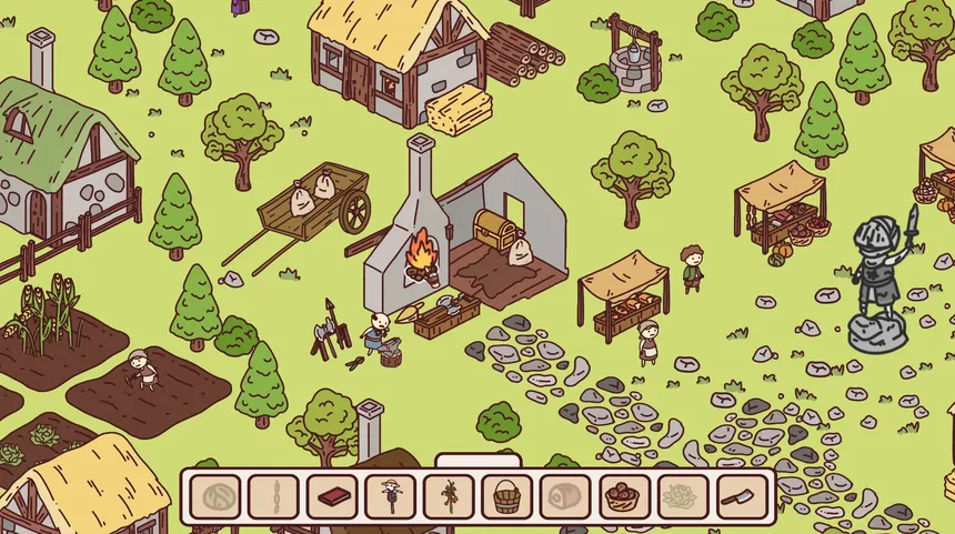 Скриншот 5 к игре Hidden Doodles: Medieval Town