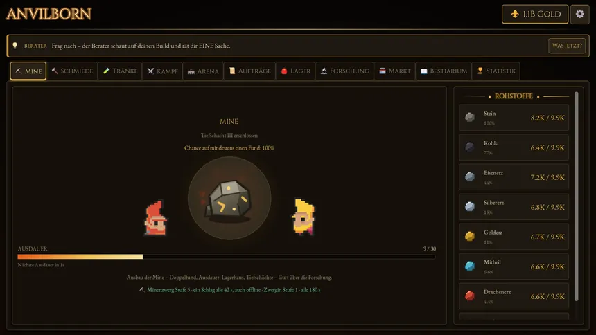 Скриншот 1 к игре Anvilborn