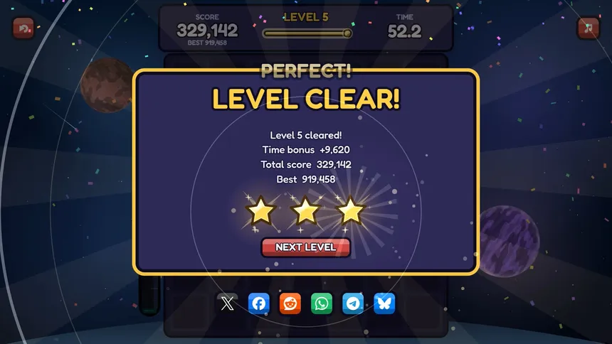 Скриншот 3 к игре DOPA-MATCH3: Cosmic Journey