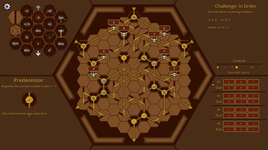 Скриншот 1 к игре Turing's Hive