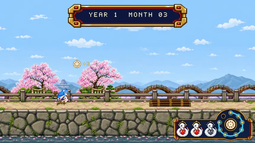 Скриншот 2 к игре IWAKUNI RUN