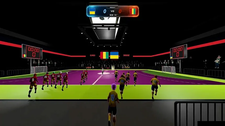 Скриншот 1 к игре Handball Thrill