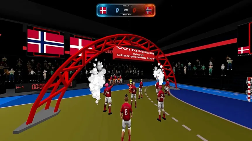 Скриншот 5 к игре Handball Thrill