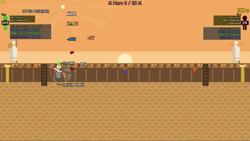 Скриншот 4 к игре GLADIATOR: Survival Simulator
