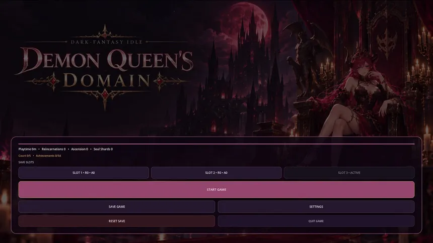 Скриншот 1 к игре Demon Queen's Domain