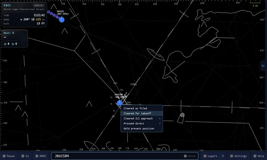 Скриншот 7 к игре Vectorline: Air Traffic Control Simulator