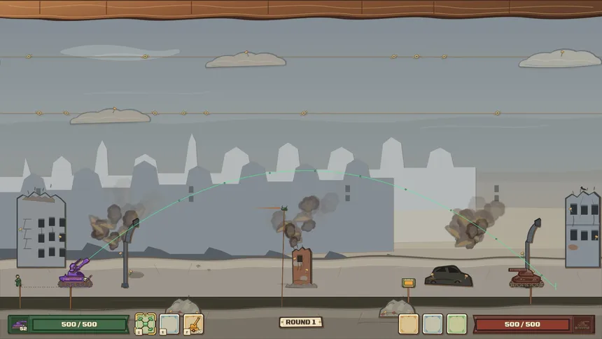 Скриншот 1 к игре Papercut Warzone