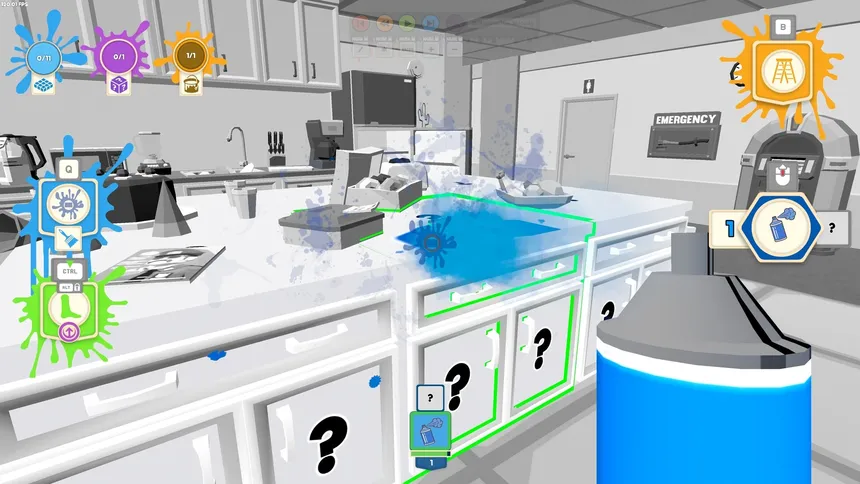 Скриншот 4 к игре PAINTCASSO: A Cozy 3D Paint by Number Game