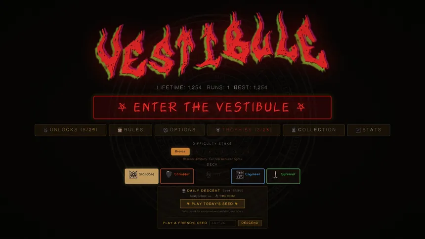 Скриншот 1 к игре Vestibule