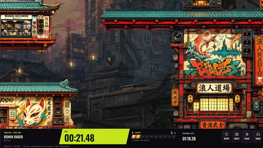 Скриншот 2 к игре Rope Ninja