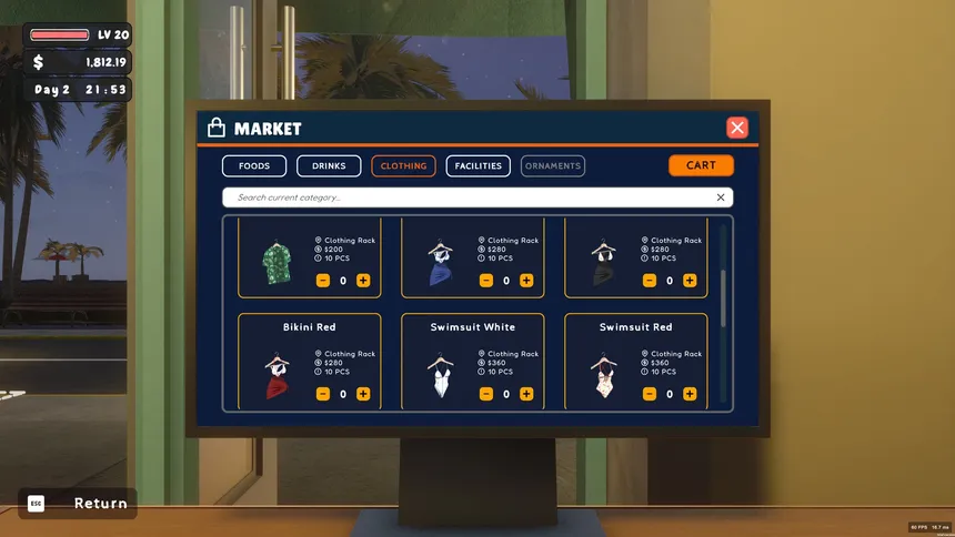 Скриншот 4 к игре Seaside Shop Simulator