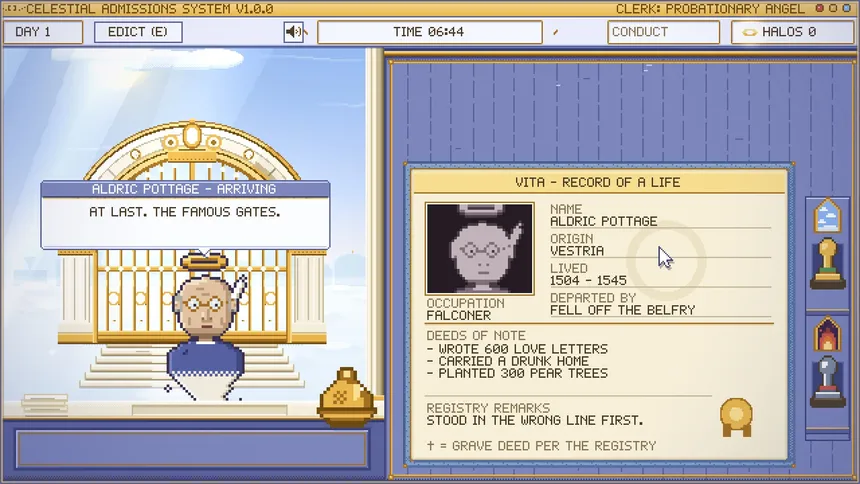 Скриншот 1 к игре Pearly Gates