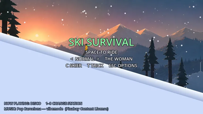 Скриншот 1 к игре Ski Survival
