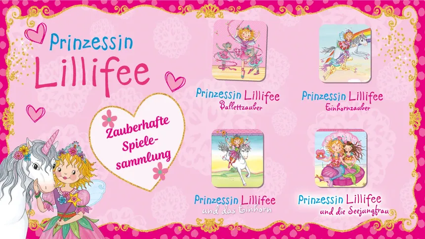 Скриншот 1 к игре Prinzessin Lillifee – Zauberhafte Spielesammlung