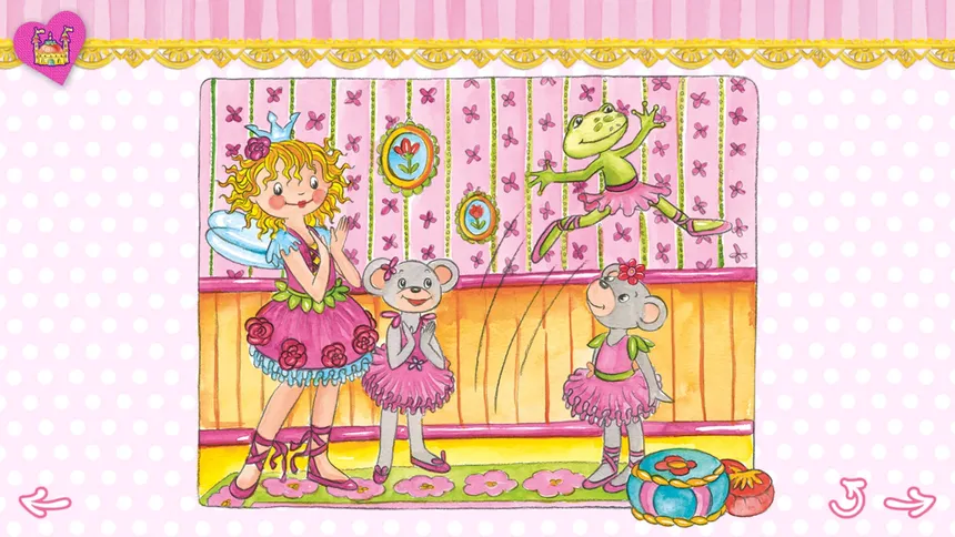 Скриншот 3 к игре Prinzessin Lillifee – Zauberhafte Spielesammlung