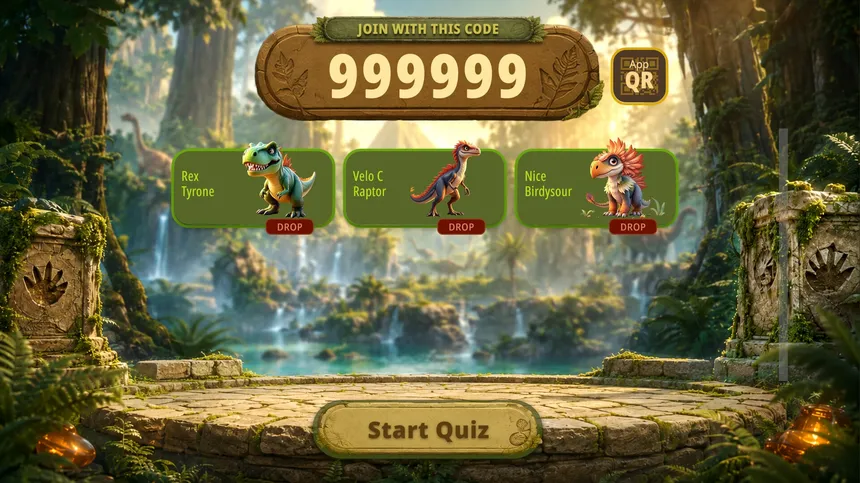Скриншот 3 к игре Dinosaur Quiz Trivia - Prehistoric Brain Challenge